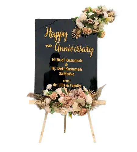 Papan Bunga Akrilik Lubuk Sikarah