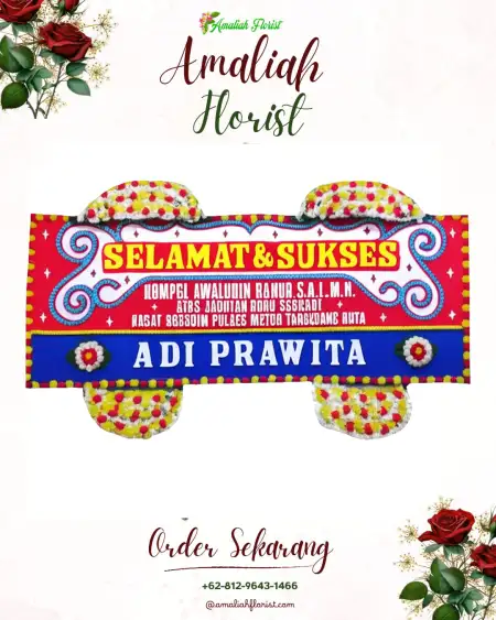 Papan Bunga Ucapan Selamat Lubuk Sikarah
